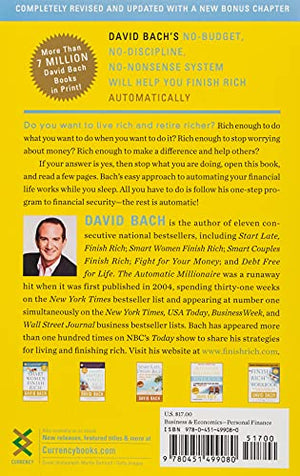 
                  
                    The Automatic Millionaire, Expanded and Updated: A Powerful One-Step Plan to Live and Finish Rich
                  
                