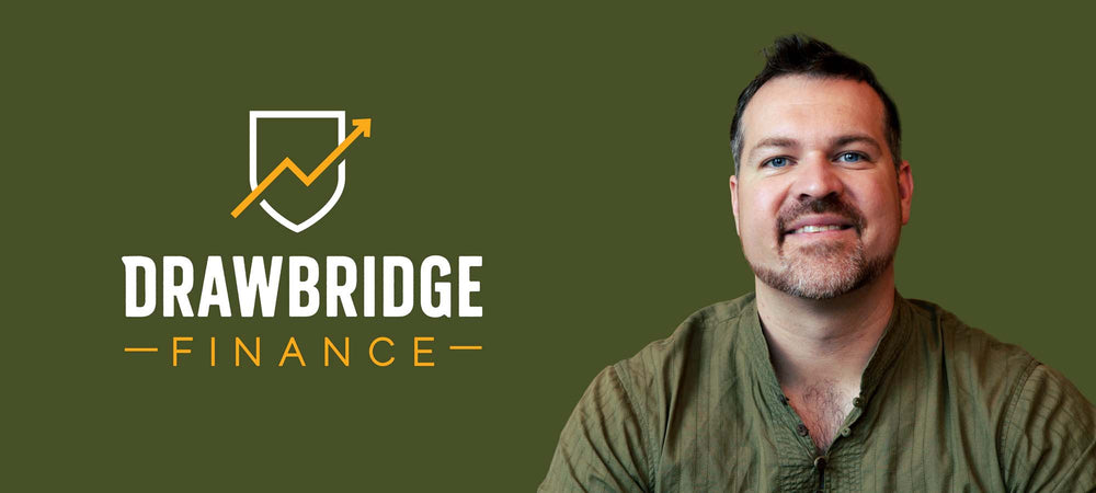 Drawbridge Finance; Live Chat Rooms; Members Only Benefit. Spreadsheets, journals and trading strategies, smarter financial decisions. Track your trades. Levi smiling and Drawbridge Finance shield  logo with an up arrow beside him. Let’s get rich together